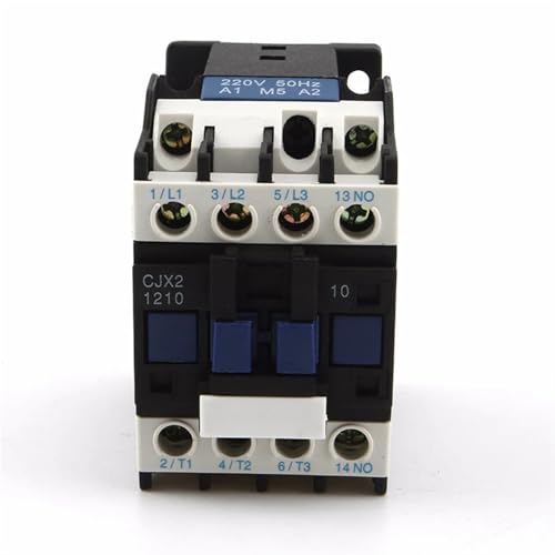 Contactor CJX2-1210 de 12A para automatizar bombas de agua con corriente CA 2