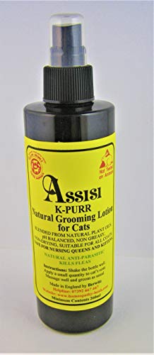 Natural Grooming Lotion Cats Kittens Safe non-toxic finger nozzle spray 260ml bottle Assisi Veterinary - Image 3