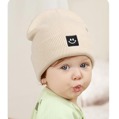 Baby Beanie Knit Ski Hat,Toddler Winter Beanies,Warm Knit Hat for Girls Boys Children Caps2