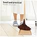 Healifty 1set Broom and Dustpan Set - Wooden Long Handle Heavy Duty Dustpan Broom Standing Broomstick Dust Pan Floor Cleaning Tools for Kitchen Garage Home