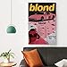 niero Frank Ocean Poster Blonde Album Cover Posters Canvas Art Poster And Wall Art Picture Print Modern Family Bedroom Decor Posters 12x18inch(30x45cm)