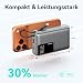 Power Bank, 65W 20000mAh Powerbank Schnellladefunktion USB C PD3.0 & QC4.0 Tragbarer Externer HandyAkkus mit LED Display, Kompatibel mit iPhone 17 16 15 14 Samsung Galaxy S25 S24 für Reisen, Camping