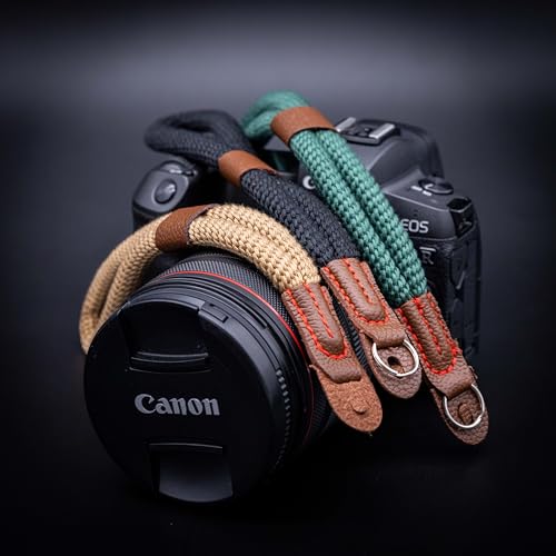 Imperium Bags Alça para câmera Legatus DSLR com alças de pulso – Alça de mão ajustável e confortável