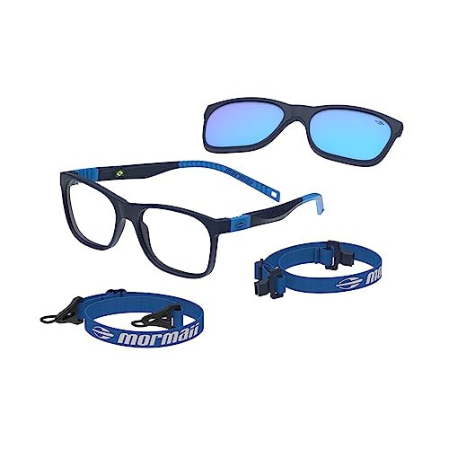 Armação De Óculos Infantil Mormaii Swap M6141k3351 Quadrado Unissex