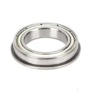 Set of 2 F680 Series Deep Groove Ball Bearing Flange Side Precision Equipment Accessory for Electrical Switches(F6803ZZ)