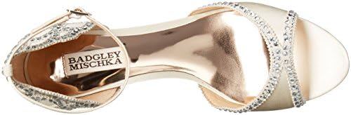 Badgley Mischka womens Gillian Dress Sandal, Ivory, 8.5 US | Image 4