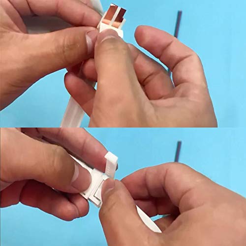 Frankever 23Gauge Hidden Super Flat Audio Cable Suitable For Audio Wire Led Lighting Connection And Other Low Voltage Appliance Connection (Wire(25 Ft)+2 Connectorsd) #TOP4