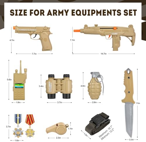 INNOCHEER Army Costume for Kids