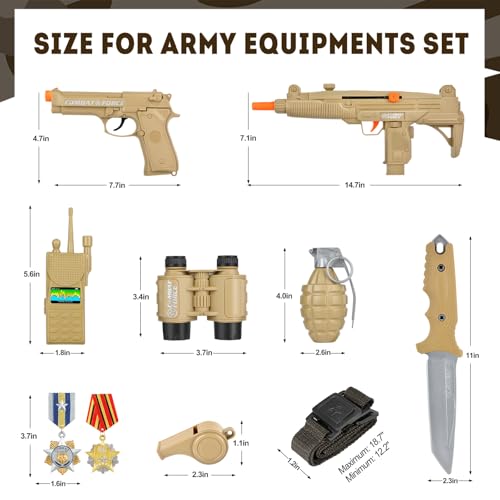 INNOCHEER Army Costume for Kids