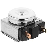 iplusmile Temporizador Mecánico de Cocina con Cuenta Regresiva de 60 Minutos y Alarma Sonora Eje Redondo para Horno Eléctrico y Temporizador Visual para Control Preciso de Cocción Hogar
