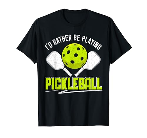Prefiero estar jugando Pickleball Camiseta