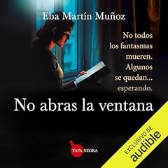 Diseño de la portada del título No abras la ventana