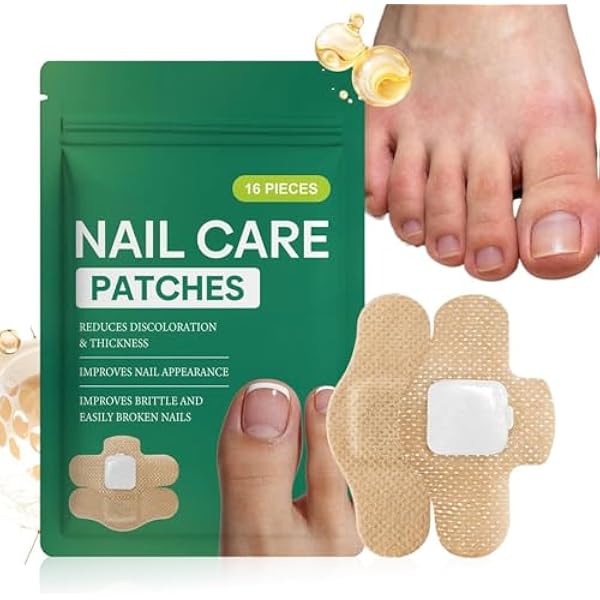 Nail Patches Set, Mild Toenail Strengthening, 5.91 Inches Repair Tapes, Fingernail Healing Strips, Lifestyle Gadgets for Men Women Family Friends Home Travel Salon, Beauty Accessory for Daily Routine