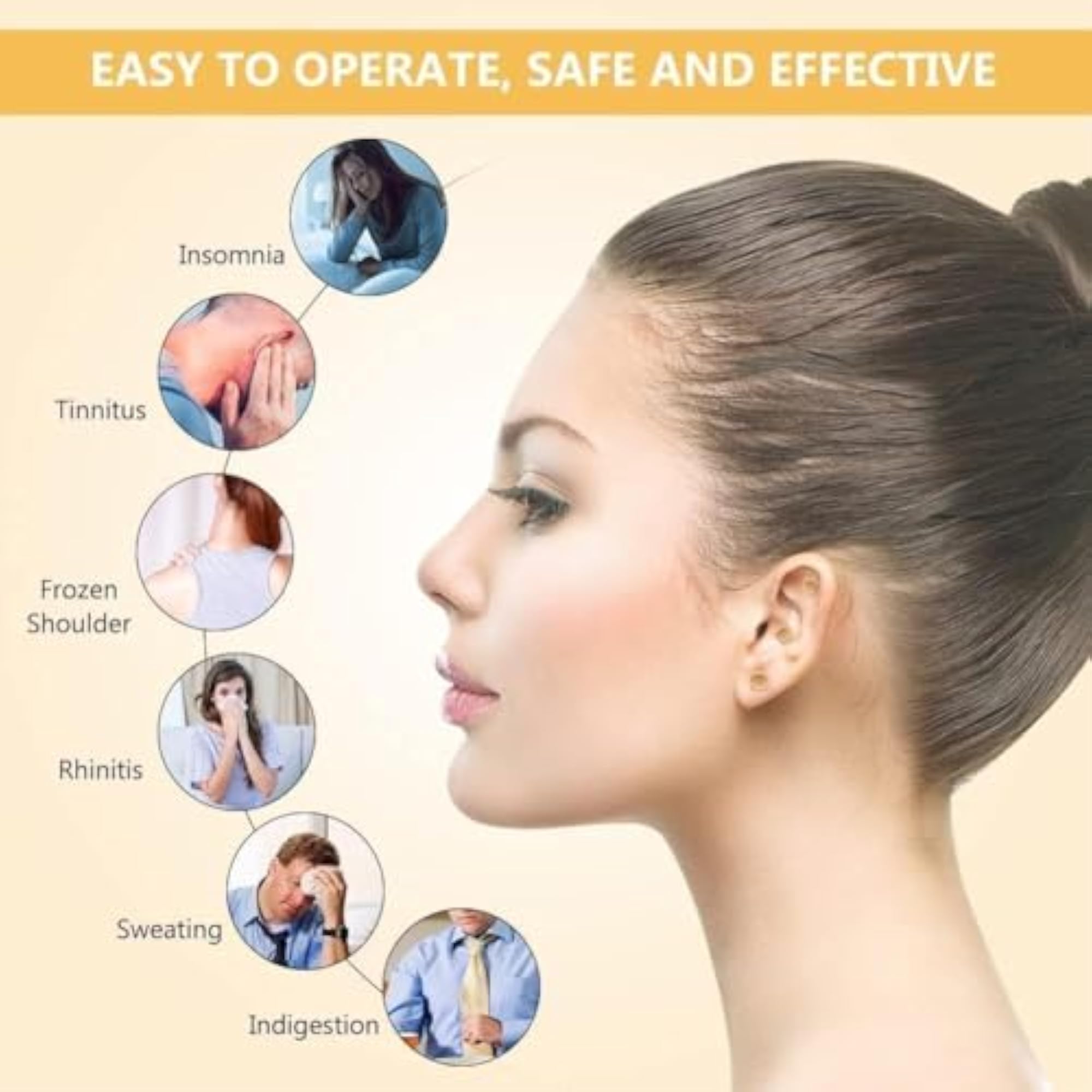 ANIDRA Acupuncture Ear Seeds, Multi-Condition Kit
