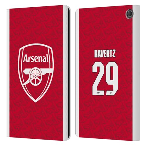 Étui en cuir Amazon Fire Max 11 Arsenal FC édition Havertz