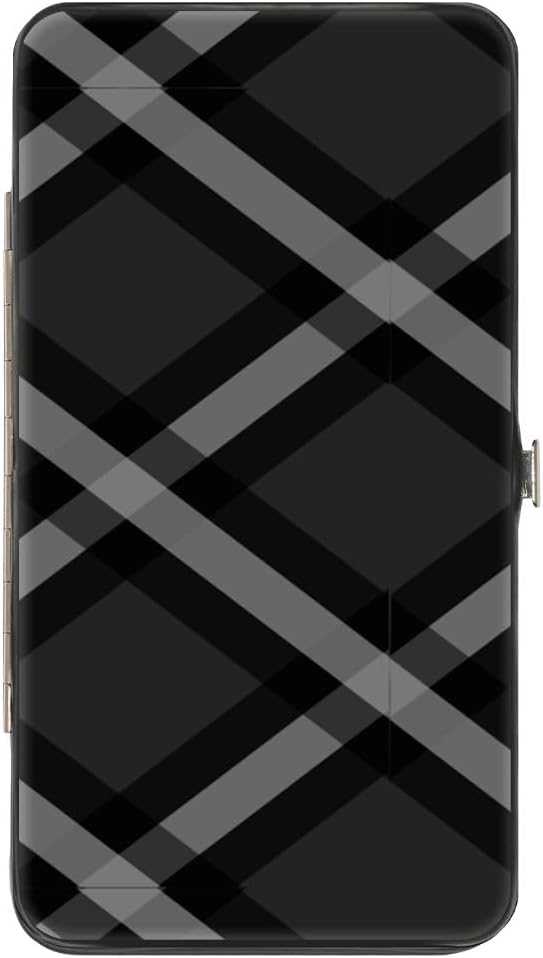 Buckle-Down Women's Hinge Wallet-Buffalo Plaid, 7" x 4" - Image 2