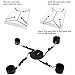 Sex Tie Downs Under Mattress for King Bed Restraint Bonage Kit for Couples Queen Size Bed Straps for Adult Play Leg Spreader Bar Blindfold and Hand Ties Sex Hand Cuff Set for Bedroom Toys Sweater