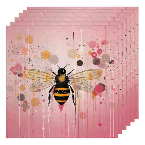 Servilletas de Tela Set de 6 50.5x50.5 cm Multicolor miniatura 1