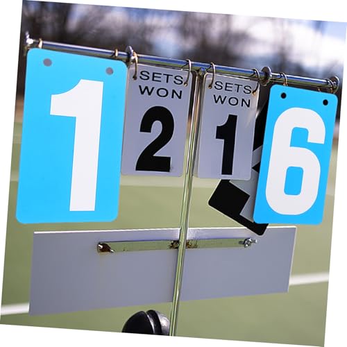 Marcador de puntuación para tenis con tarjetas giratorias miniatura 6