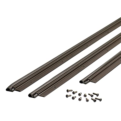 Flat Aluminum Door Jamb Weather Strip Kit Md Building Products 01677 #TOP2