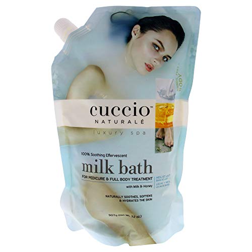 Milk Bath Pedicure and Body Treatment by Cuccio Naturale for Women - 32 oz Nail Treatment