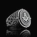 Blue Lodge Masonic Ring, Mason Ring, Freemason Statement Ring, Custom Masonic Ring for Men, Master Mason Signet Ring, Freemasonry Ring