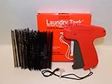 FINE CLOTHING PRICE LABEL TAGGING TAGGER GUN w/ 1000 black barbs FASTENER 1