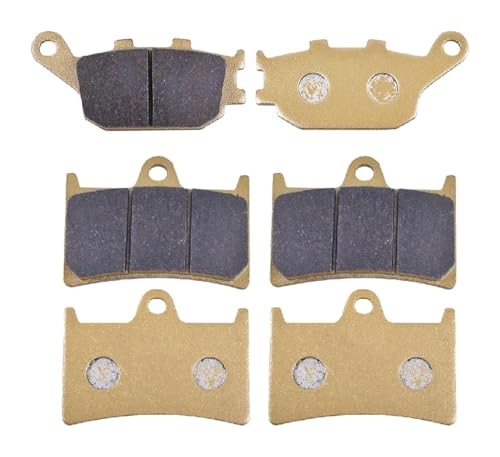 Bremsbelagsatz Für Y&amaha Für MT-09 900 Für Street Rally 2014-2016 Für MT-09 900 Für Tracer GT 2015-2019 Motorrad Vorne Hinten Bremsbeläge Teile Disc(1set Ceramic)