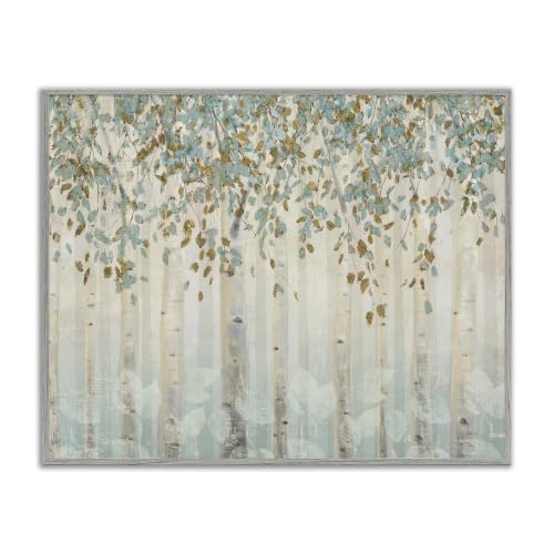 Abstract Soft Forest Trees, 24 x 30 Inch Framed Giclée Print
