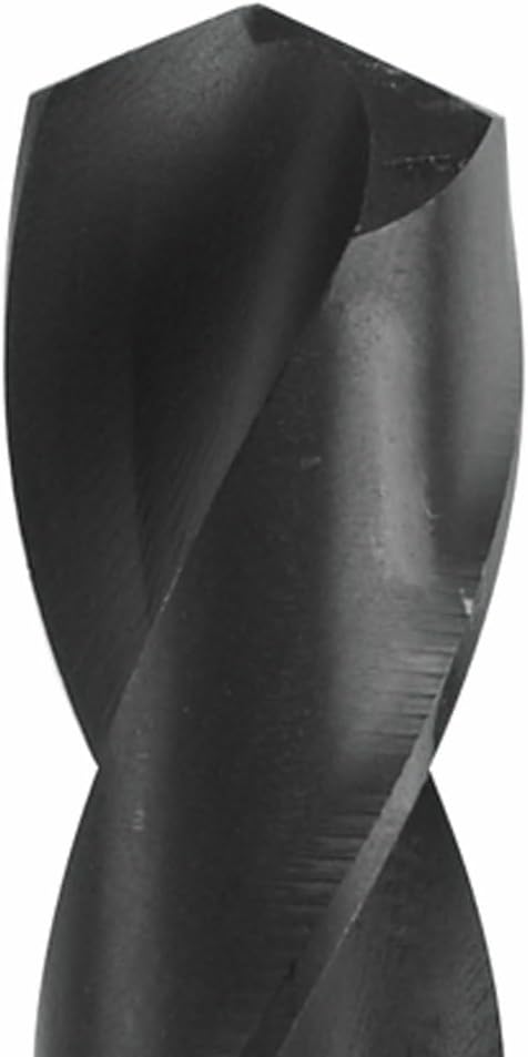 Primer pla view of the Bosch BL2203 drill bit's 135-degree split point tip.