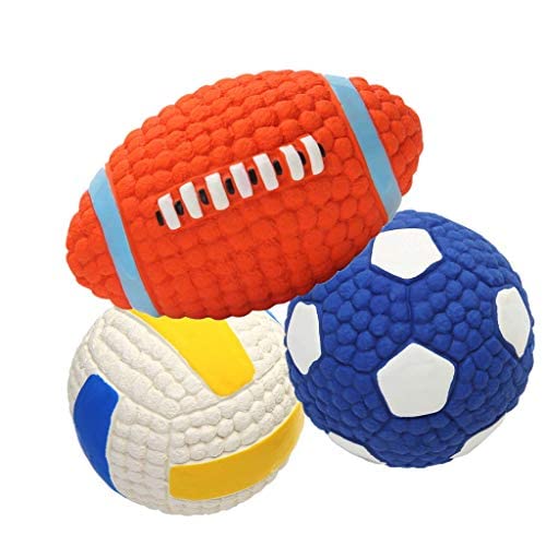 Shangup Hundeball Quietschend – Unzerstörbares Hundespielzeug