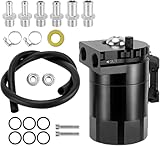 Flaconi Decanter Vapori Olio per Auto, Universale Oil Catch Can, 300ml Alluminio Recupero ...