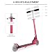 Fascol Patinete Plegable con Dos Ruedas, Patinete Monopatín Scooter para Ciudad niños...