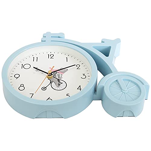 Relojes silenciosos de mesa con esfera de 12 pulgadas para mesitas de noche 3