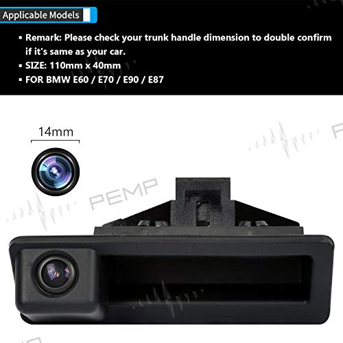 Image of PEMP AHD Rear Camera 720P 25FPS Parking Rear View Camera for BMW E60 E70 E90 E87