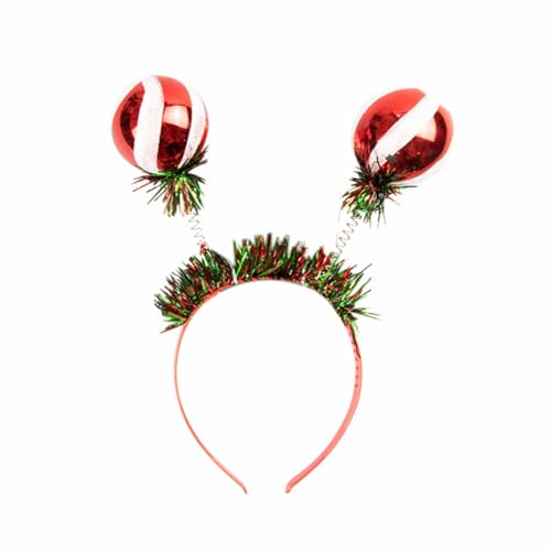 Diadema de Navidad para disfraz y fiestas, accesorios de fiesta de Navidad, accesorios de fiesta de Navidad, accesorio para el cabello (1 unidad)