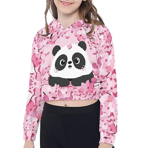 Qznuberone Moletom feminino de manga comprida com estampa de moda infantil moletom com capuz solto o