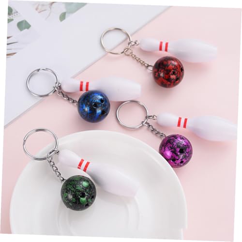 Porte-clés de bowling par 12, parfaits comme petits cadeaux invités pour anniversaires - 6