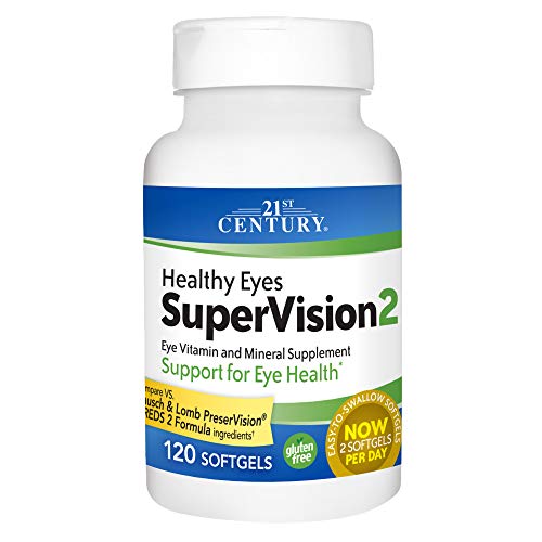 21st Century Healthy Eyes SuperVision2 Softgels, 120 Count