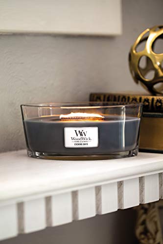 Woodwick Ellipse Scented Candle, Evening Bonfire, 16Oz | Up To 50 Hours Burn Time #TOP2