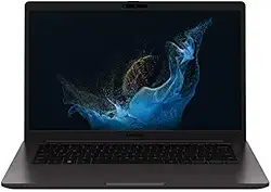 SAMSUNG Laptop empresarial Galaxy Book2 de 14 polegadas, i7-1260P / 16GB /512GB, Windows 11 PRO, Intel vPro GeForce® MX570A GDDR6 2GB, ‎NP641BED-XA1US, grafite