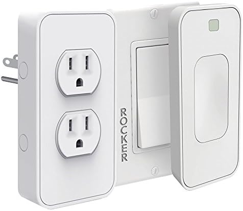 Switchmate Power and Light Switches Kit, Dual Outlet, Light Switch Timer/Automation, Amazon Alexa, Google Home, DIY, USB Charger, Nightlight, No tools/Wiring, Motion Detector, Smart Home