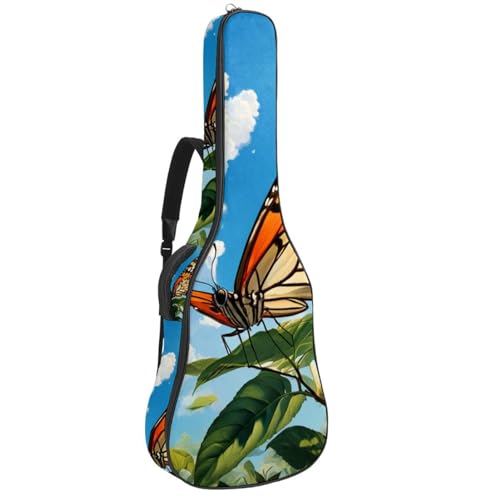 Sac de transport imperméable multicolore pour guitare acoustique 108cm