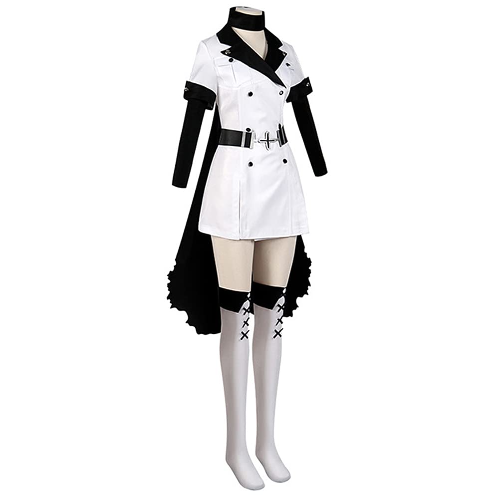 Charous Anime Manga Akame ga KILL! Cosplay Esdeath Esdese Costume,Donne Lungo Trench Coat Vestito Per Perform Cosplay
