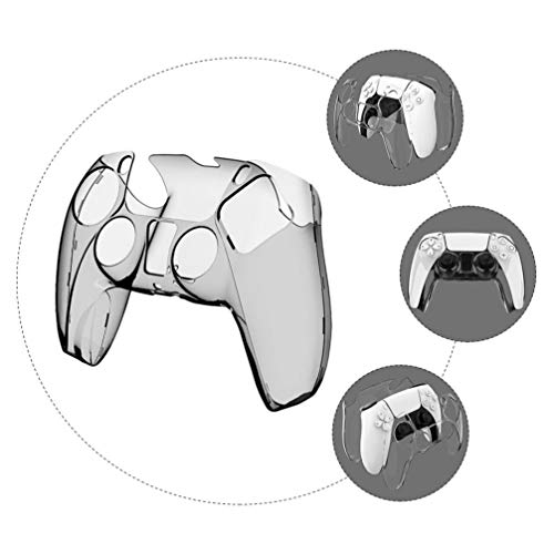 PIXNOR Tampa Do Controlador Ps5 Tampa de Silicone Anti-Derrapante para Playstation 5 Controlador de