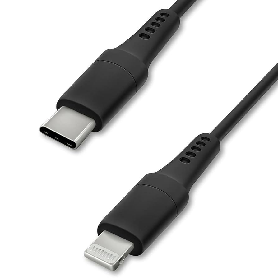 Amazon.co.jp: アイリスオーヤマ lightning ケーブル ブラック