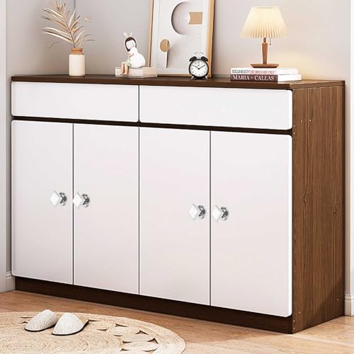 Mutuer Square Cabinet Handle,10pcs Zinc Alloy Cabinet Drawer Wardrobe Door Square Handle Knobs Furniture Pulls (Bright Chrome-White) - Image 4
