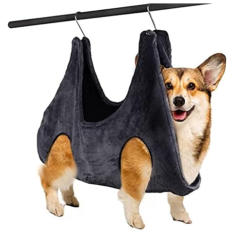 Dog Hammock for Grooming,Dog Grooming Accessories,Calming Cradle Dog Grooming,Pet Grooming Bag,for Pet Grooming, Bathing, Nail Cutting,M Cover