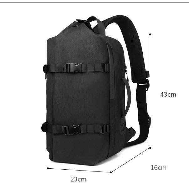 Bolso cruzado multifuncional para hombre con compartimentos de seguridad 4