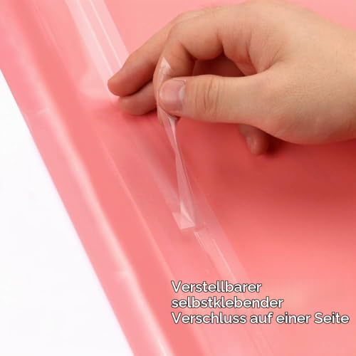 EULANT Verbesserte Buchumschläge für 26.5x19.5cm Standardschulbücher, 10x Transparent Schulbücher Umschläge, Slip-on Schulbuchumschläge… – Ansicht 5
